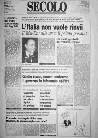 martedì 28 dicembre 1993