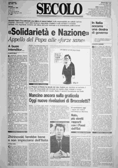 martedì 11 gennaio 1994