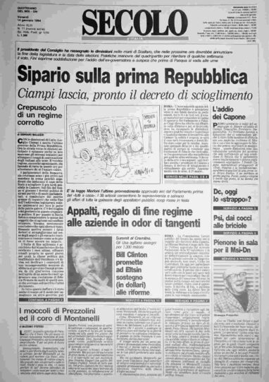 venerdì 14 gennaio 1994
