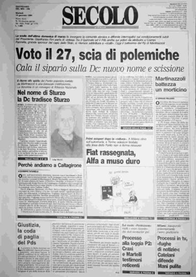 martedì 18 gennaio 1994