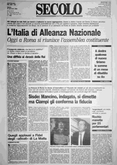 sabato 22 gennaio 1994