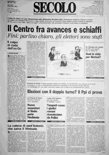 mercoledì 26 gennaio 1994