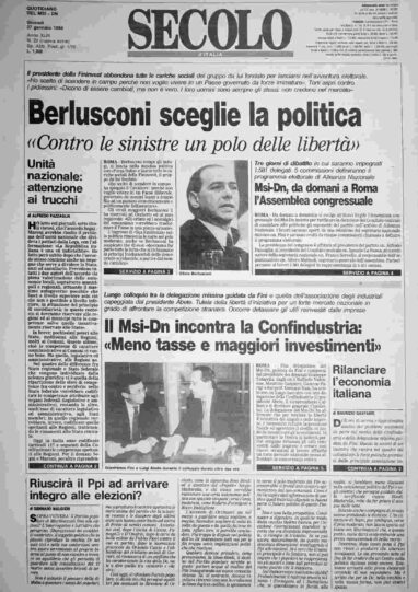 giovedì 27 gennaio 1994