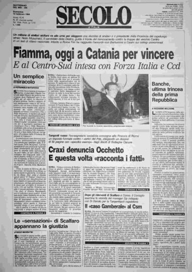 domenica 13 febbraio 1994