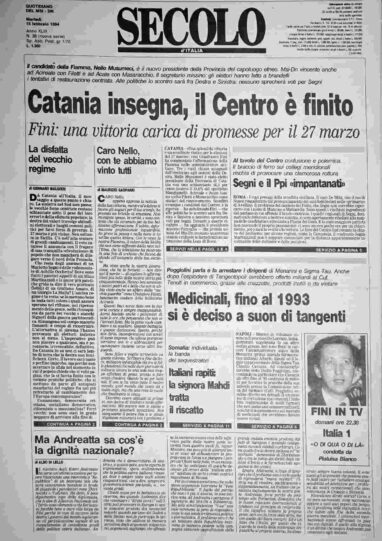 martedì 15 febbraio 1994