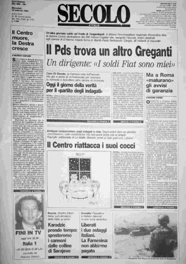mercoledì 16 febbraio 1994