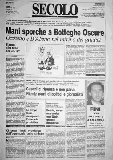 venerdì 18 febbraio 1994