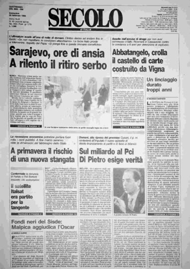 domenica 20 febbraio 1994