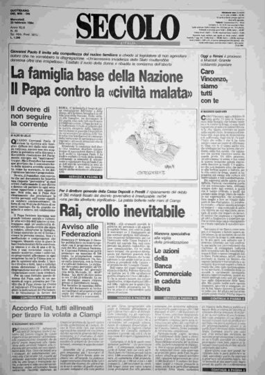 mercoledì 23 febbraio 1994