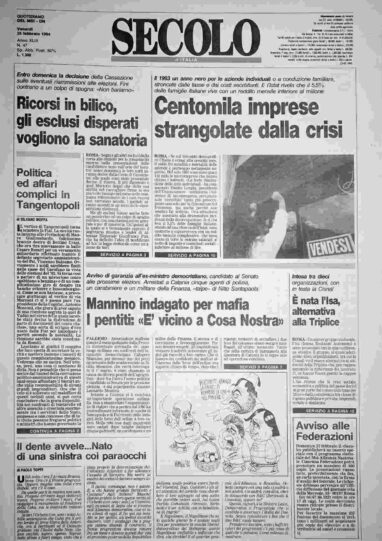 venerdì 25 febbraio 1994