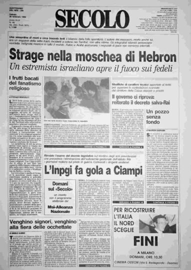sabato 26 febbraio 1994