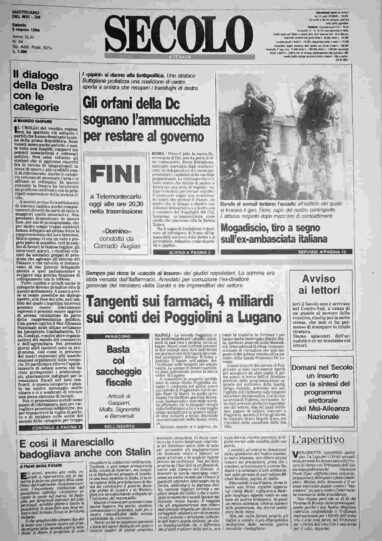 sabato 5 marzo 1994
