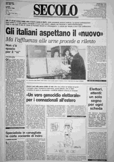 lunedì 28 marzo 1994