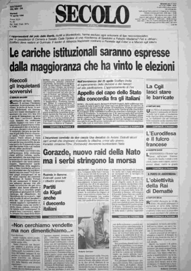 martedì 12 aprile 1994