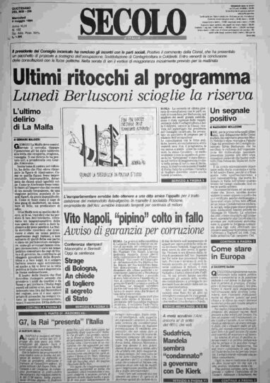 mercoledì 4 maggio 1994