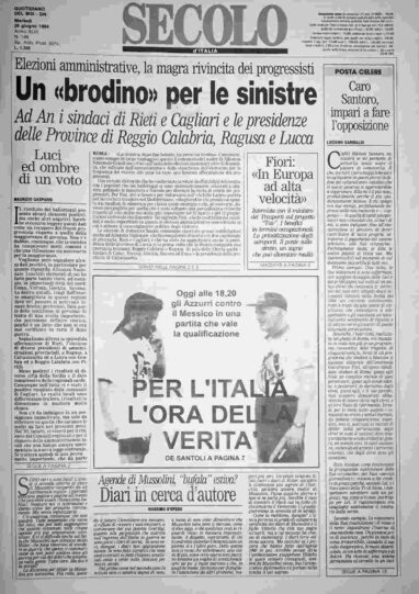 martedì 28 giugno 1994