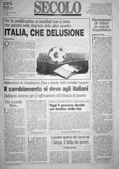 mercoledì 29 giugno 1994