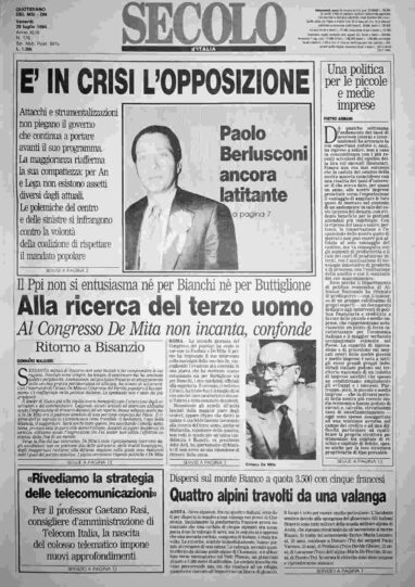 venerdì 29 luglio 1994
