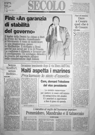 martedì 2 agosto 1994