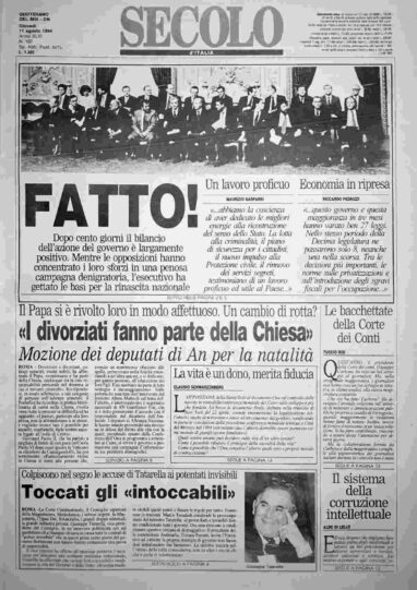 giovedì 11 agosto 1994