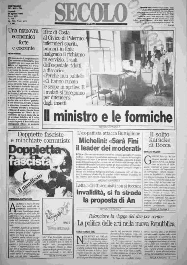 giovedì 25 agosto 1994