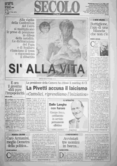 domenica 28 agosto 1994