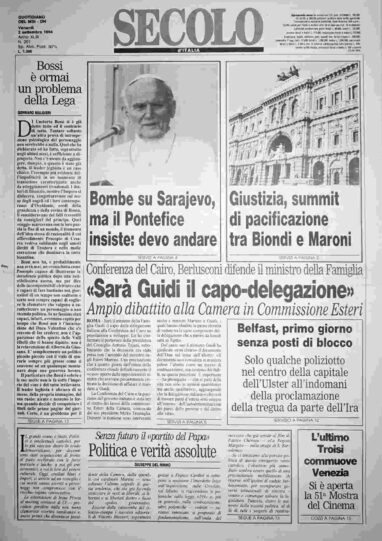 venerdì 2 settembre 1994