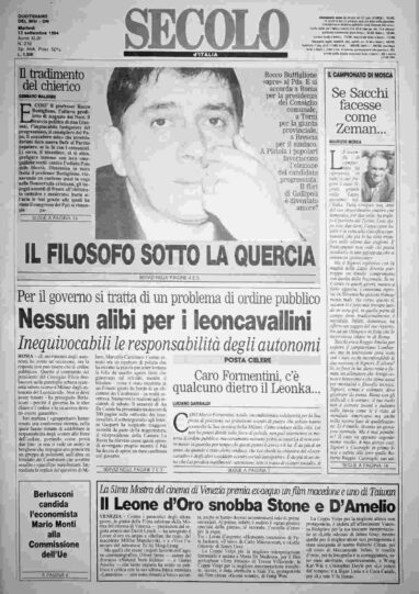 martedì 13 settembre 1994