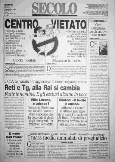 domenica 18 settembre 1994