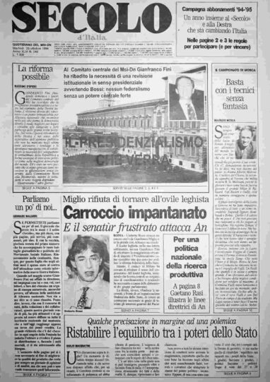martedì 25 ottobre 1994