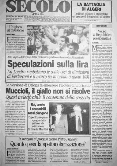 giovedì 3 novembre 1994