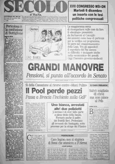 mercoledì 30 novembre 1994