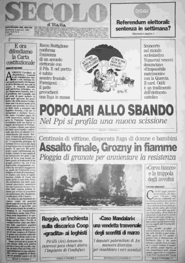 domenica 8 gennaio 1995