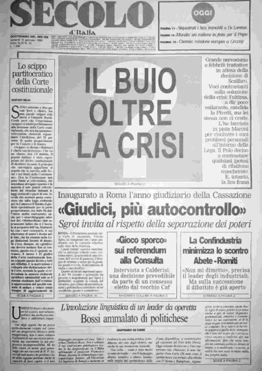 venerdì 13 gennaio 1995