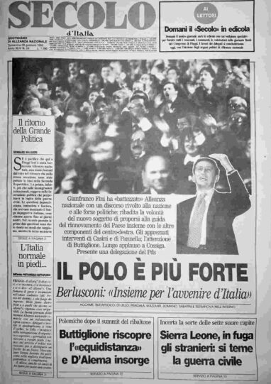 domenica 29 gennaio 1995