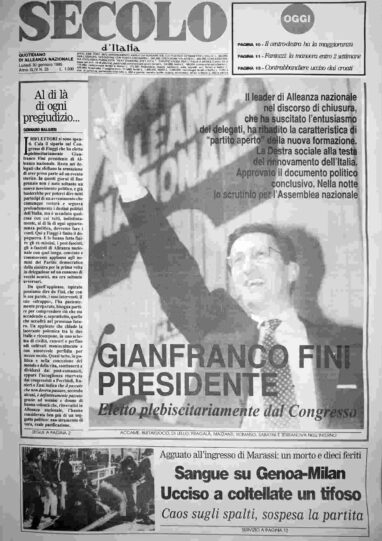 lunedì 30 gennaio 1995