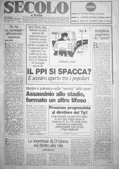 mercoledì 1 febbraio 1995