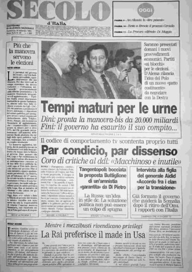 domenica 19 febbraio 1995
