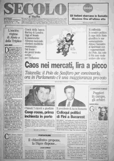 martedì 28 febbraio 1995