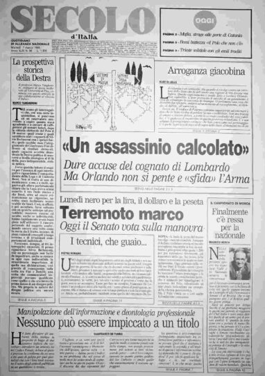 martedì 7 marzo 1995