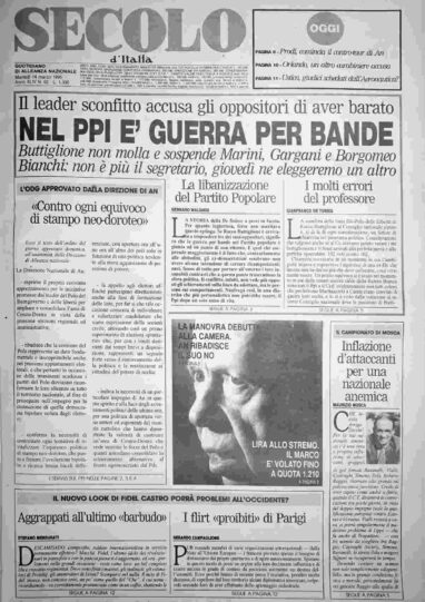 martedì 14 marzo 1995
