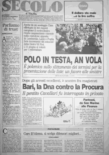 giovedì 30 marzo 1995