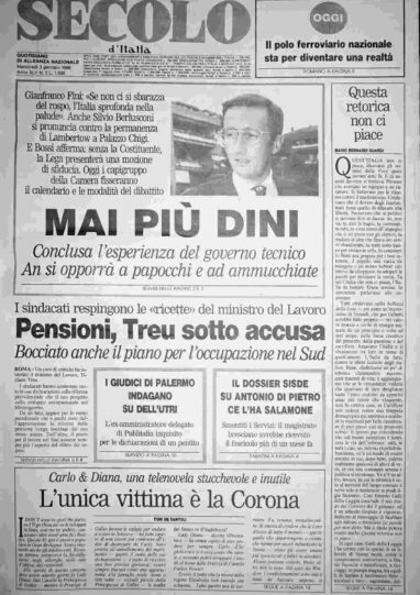 mercoledì 3 gennaio 1996