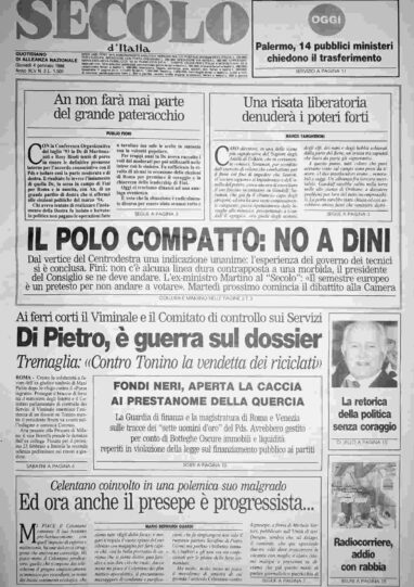 giovedì 4 gennaio 1996