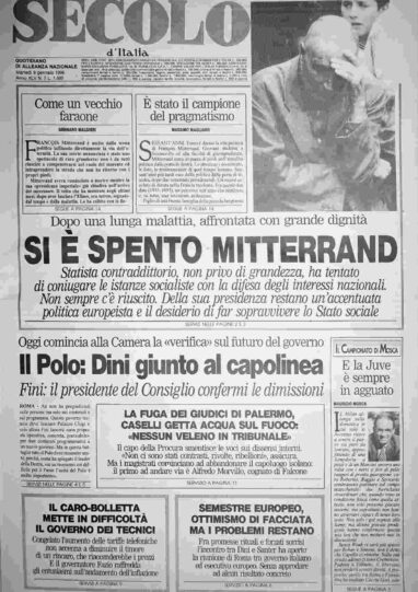martedì 9 gennaio 1996