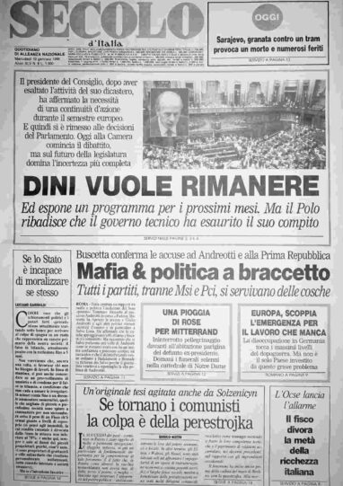 mercoledì 10 gennaio 1996