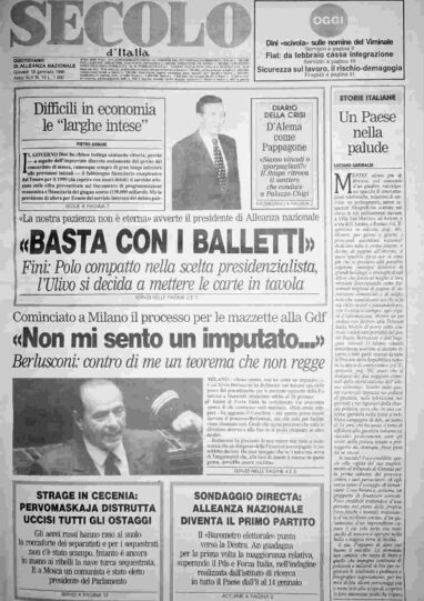 giovedì 18 gennaio 1996