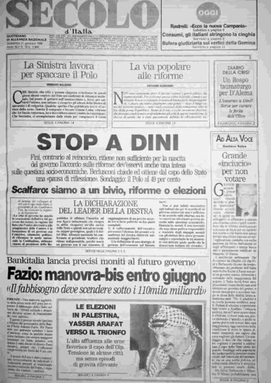 domenica 21 gennaio 1996