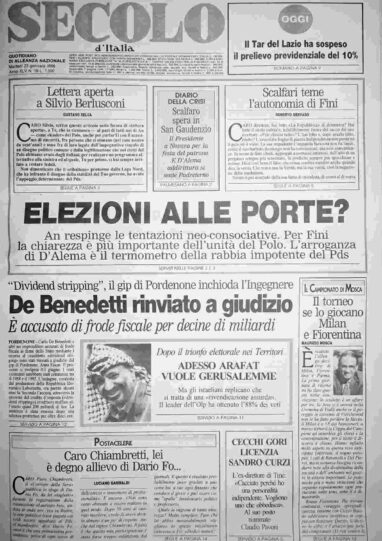 martedì 23 gennaio 1996