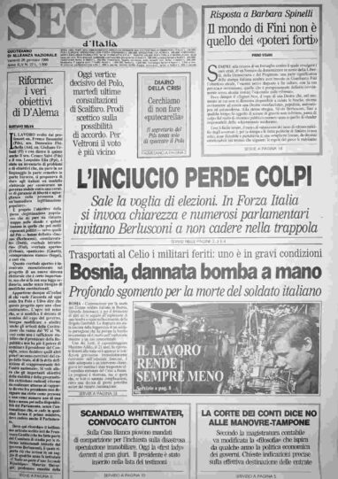 venerdì 26 gennaio 1996